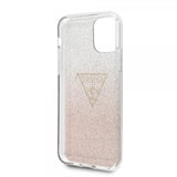 Guess iPhone 11 Pro Max Skal Solid Glitter Cover Rosa