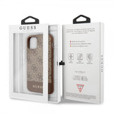 Guess iPhone 11 Pro Max Skal Stripe Cover Brun