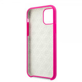 Guess iPhone 11 Pro Max Skal Tone on Tone Magenta
