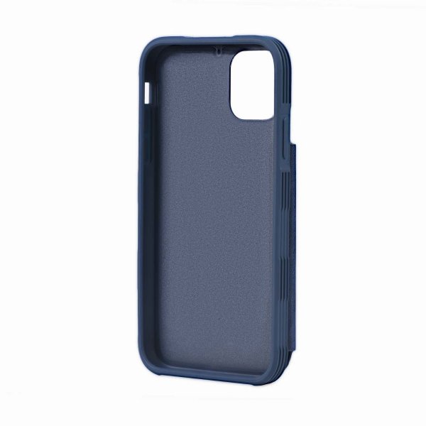 iPhone 11 Pro Max Skal Utfällbar Korthållare Blå