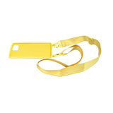 iPhone 11 Pro Skal Silikon med Halsband Gul