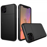 iPhone 11 Pro Skal Card Slide Svart