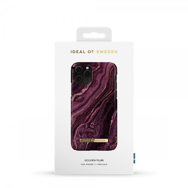 Ideal of Sweden iPhone 11 Pro Skal Fashion Case Golden Plum