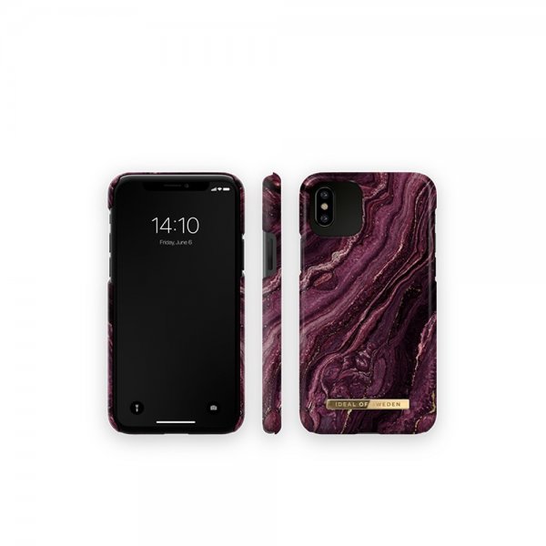 Ideal of Sweden iPhone 11 Pro Skal Fashion Case Golden Plum