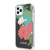 Guess iPhone 11 Pro Skal Flower Edition N.1 Svart