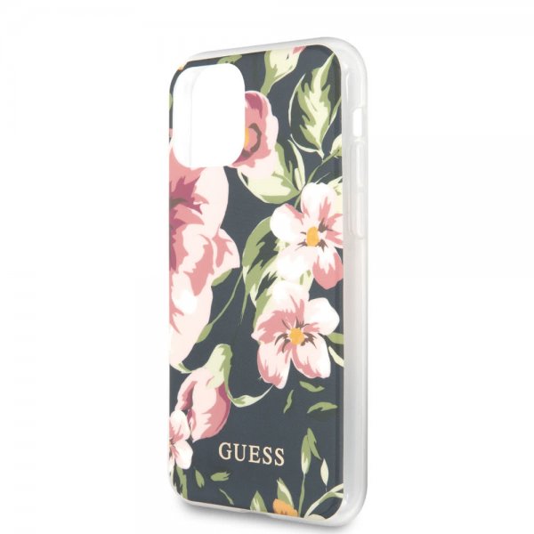 Guess iPhone 11 Pro Skal Flower Edition N.3 Navy