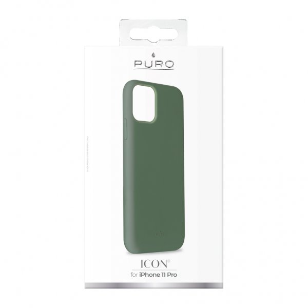 Puro iPhone 11 Pro Skal Icon Grön