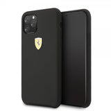 Ferrari iPhone 11 Pro Skal med Logo Svart
