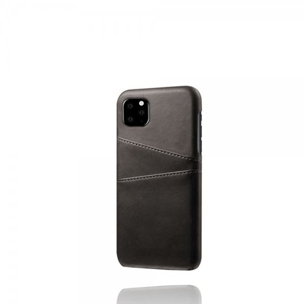 iPhone 11 Pro Skal med med två Kortfack Svart