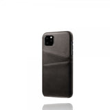 iPhone 11 Pro Skal med med två Kortfack Svart