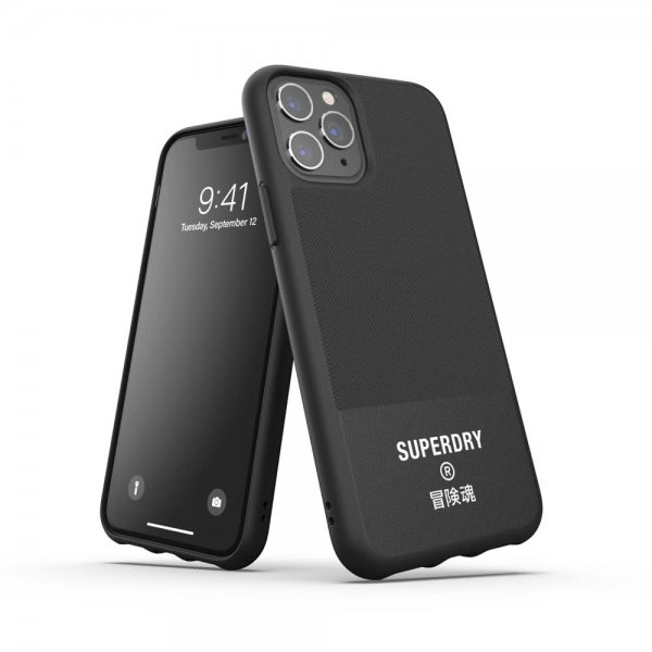 Superdry iPhone 11 Pro Skal Moulded Case Canvas Svart