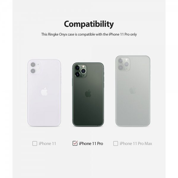 Ringke iPhone 11 Pro Skal Onyx Svart