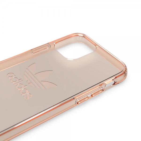 Adidas iPhone 11 Pro Skal OR Protective Clear Case FW19 Klar Rose Gold