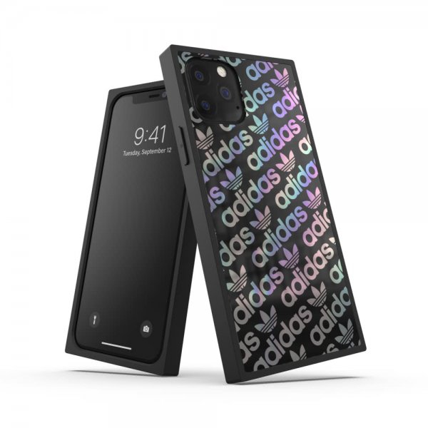 Adidas iPhone 11 Pro Skal OR Square Case FW19 Svart Holographic