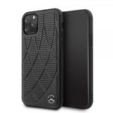 Mercedes Benz iPhone 11 Pro Skal Perforerad Svart