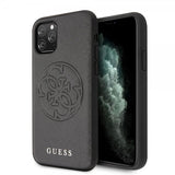 Guess iPhone 11 Pro Skal Saffiano Cover Svart