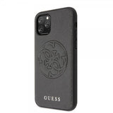 Guess iPhone 11 Pro Skal Saffiano Cover Svart