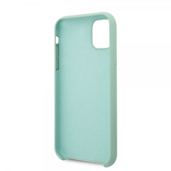 Guess iPhone 11 Pro Skal Silicone Cover Vintage Grön