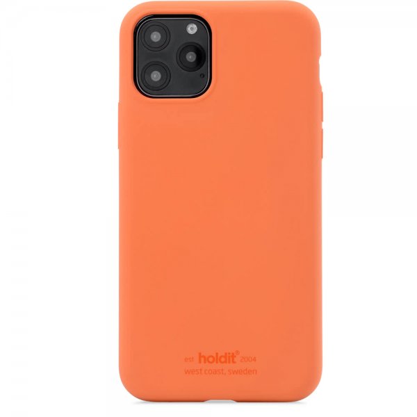 holdit iPhone 11 Pro Skal Silikon Orange