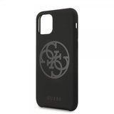 Guess iPhone 11 Pro Skal Tone on Tone Svart