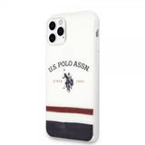 U.S. Polo iPhone 11 Pro Skal Tricolore Vit