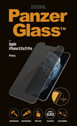 PanzerGlass iPhone X/Xs/11 Pro Skärmskydd Standard Fit Privacy