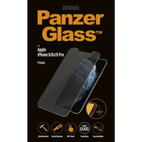 PanzerGlass iPhone X/Xs/11 Pro Skärmskydd Standard Fit Privacy