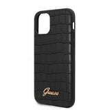 Guess iPhone 11 Skal Croco Svart