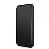 BMW iPhone 11 Skal Debossed Stripes Svart