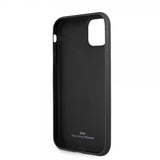 BMW iPhone 11 Skal Embossed Logo Svart
