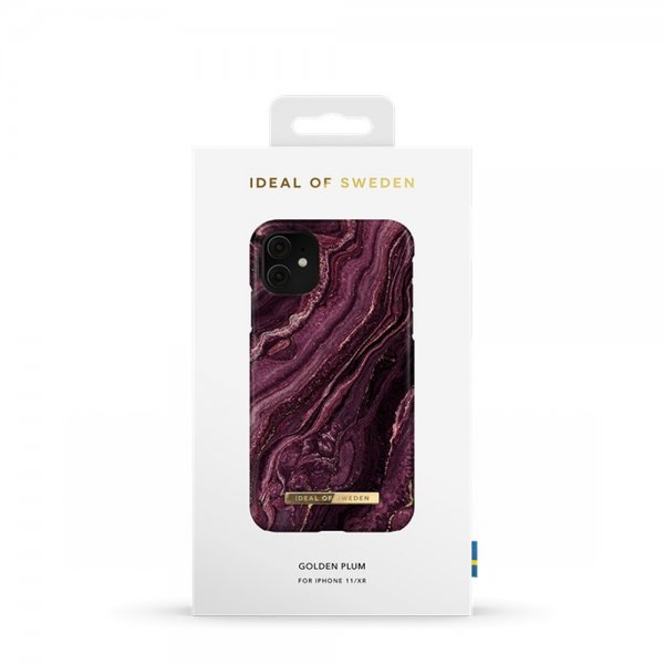 Ideal of Sweden iPhone 11 Skal Fashion Case Golden Plum