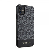 Guess iPhone 11 Skal G Cube MagSafe Svart