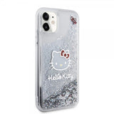 Hello Kitty iPhone 11 Skal Liquid Glitter Translucent