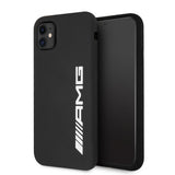 AMG iPhone 11 Skal Liquid Silicone Svart