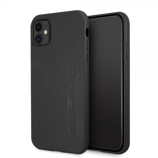 AMG iPhone 11 Skal Logo Stamp Svart