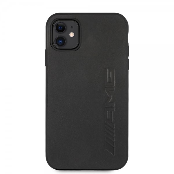 AMG iPhone 11 Skal Logo Stamp Svart
