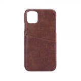 Onsala iPhone 11 Skal med ett Kortfack Brun