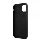 Guess iPhone 11 Skal Metal Triangle Svart