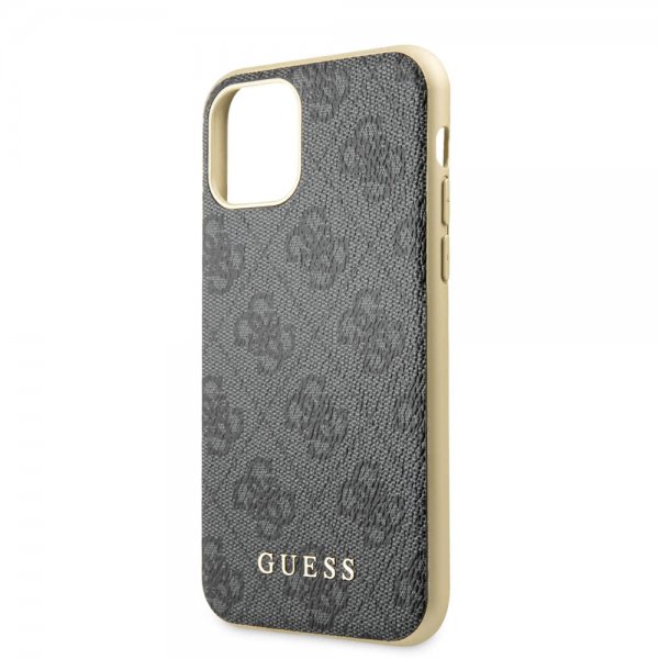Guess iPhone 11 Skal Monogram Grå