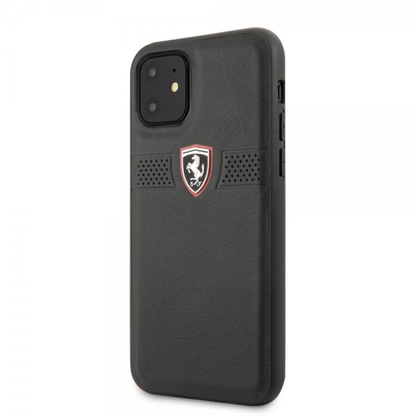 Ferrari iPhone 11 Skal Off Track med Logo Svart