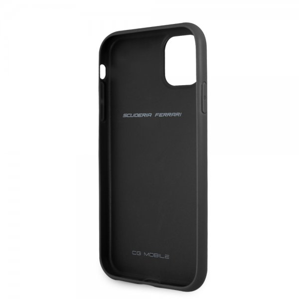 Ferrari iPhone 11 Skal On Track Carbon Stripe Svart