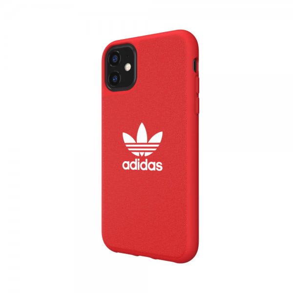 Adidas iPhone 11 Skal OR Moulded Case Canvas FW19 Scarlet Red