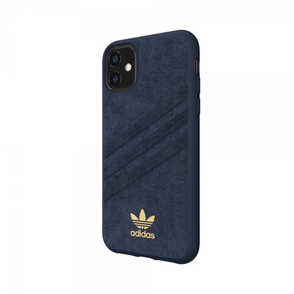 Adidas iPhone 11 Skal OR Moulded Case Ultrasuede FW19 Collegiate Royal