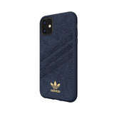 Adidas iPhone 11 Skal OR Moulded Case Ultrasuede FW19 Collegiate Royal