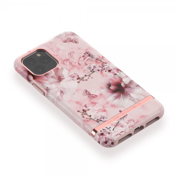 Richmond & Finch iPhone 11 Skal Pink Marble Floral