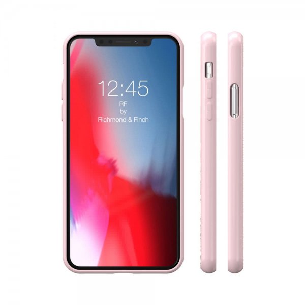 Richmond & Finch iPhone 11 Skal Pink Marble Gold