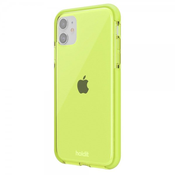 holdit iPhone 11 Skal Seethru Acid Green