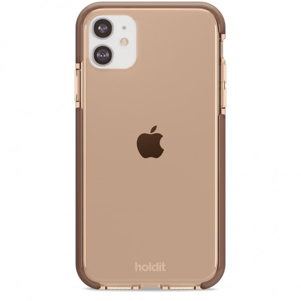 holdit iPhone 11 Skal Seethru Dark Brown