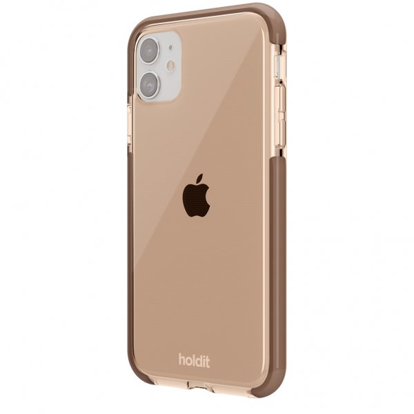 holdit iPhone 11 Skal Seethru Dark Brown