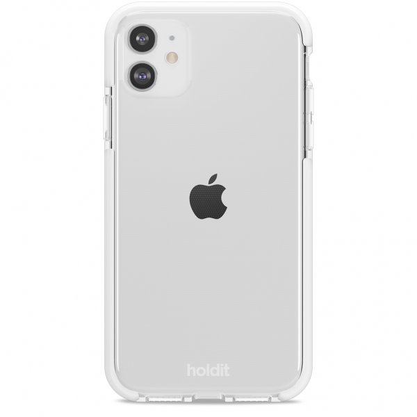 holdit iPhone 11 Skal Seethru Vit